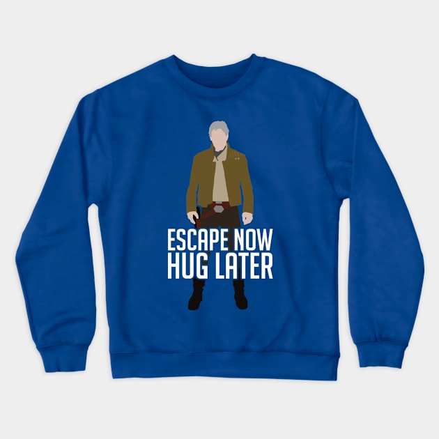 Hug Later Crewneck Sweatshirt by HelloGreedo